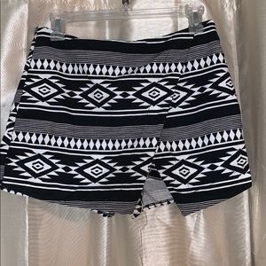 Tribal skort from Hollister